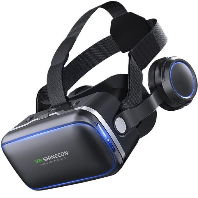 VR headset with controller