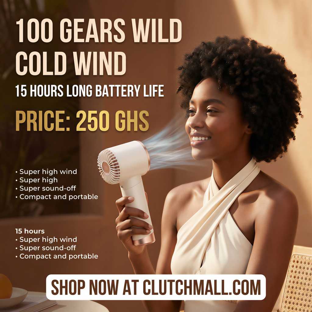 Clutch Hand Fan