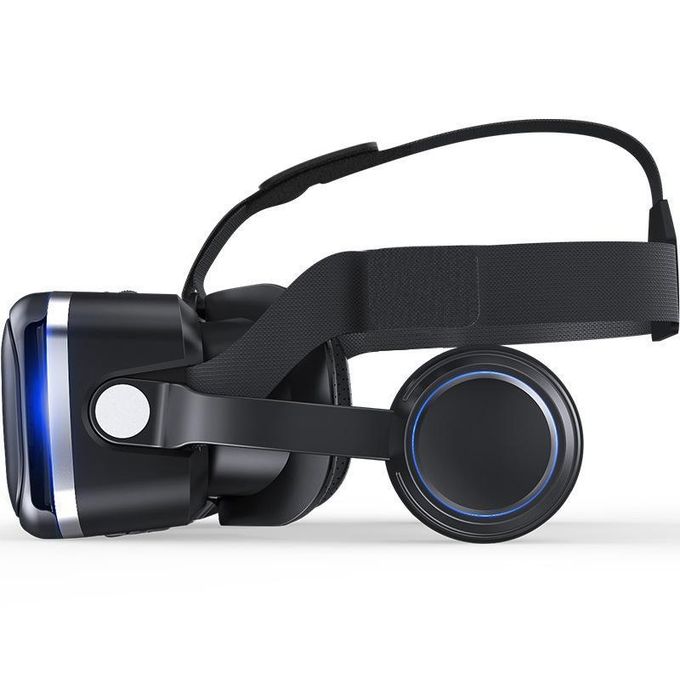 VR headset with controller