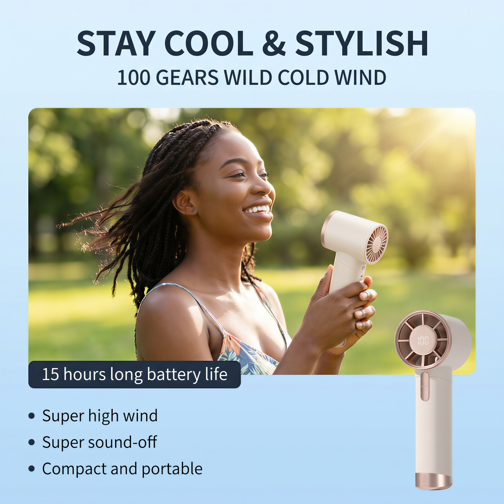 Clutch Hand Fan