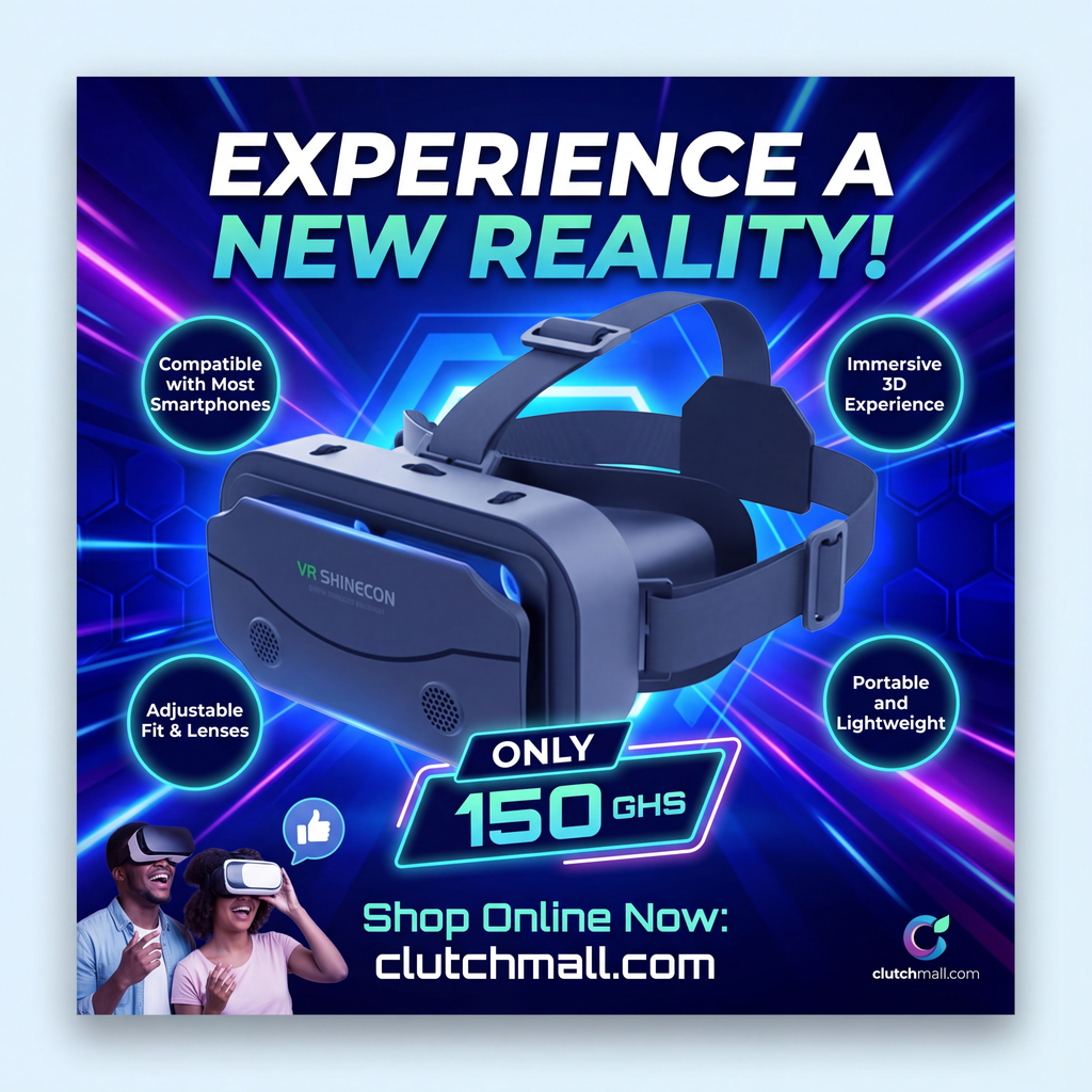 Clutch Virtual reality headset